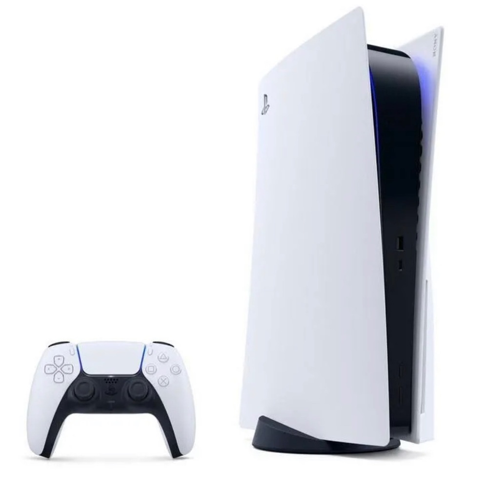 Sony PS5 Blu-Ray Edition Console - White BUNDLE